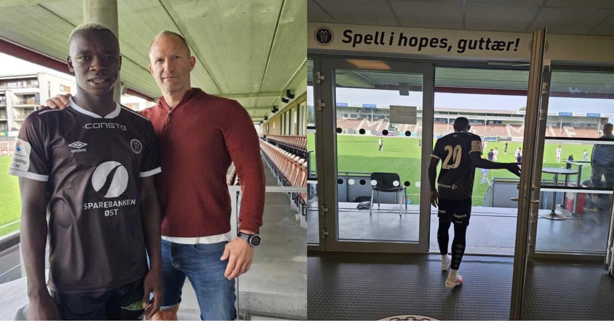 Ex-Sierra Leone Premier League Top Scorer, Alie Conteh Joins Norwegian Club