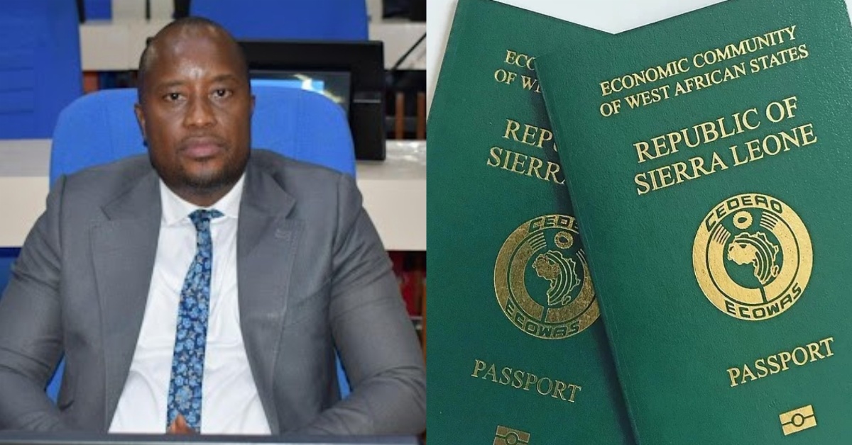 Chief Immigration Officer Kanneh Unveils New Reforms on Sierra Leone Passport Application