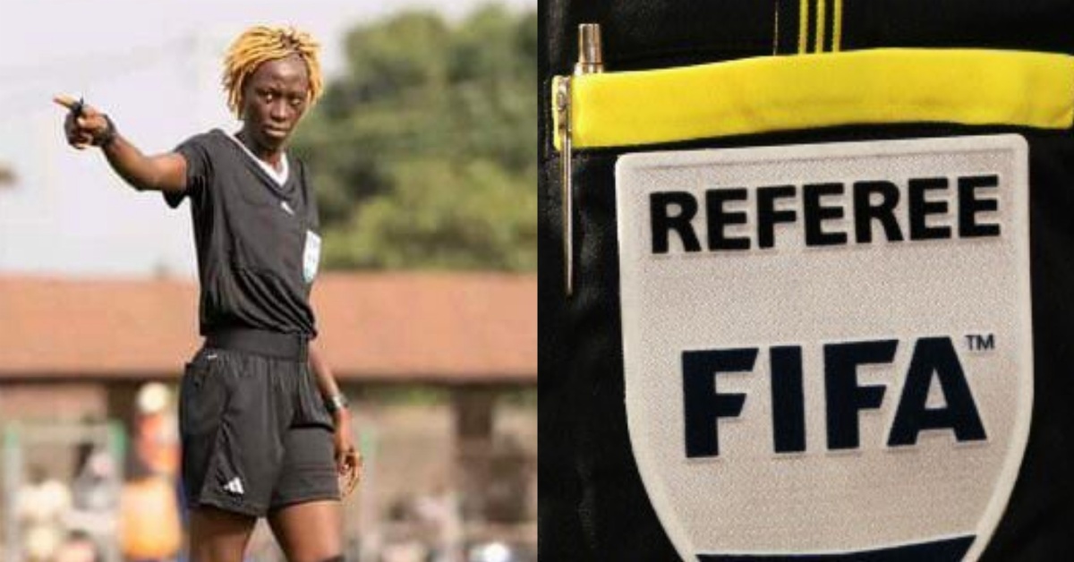 Aminata Fullah Makes History as North East Region’s First Female FIFA Badge Referee