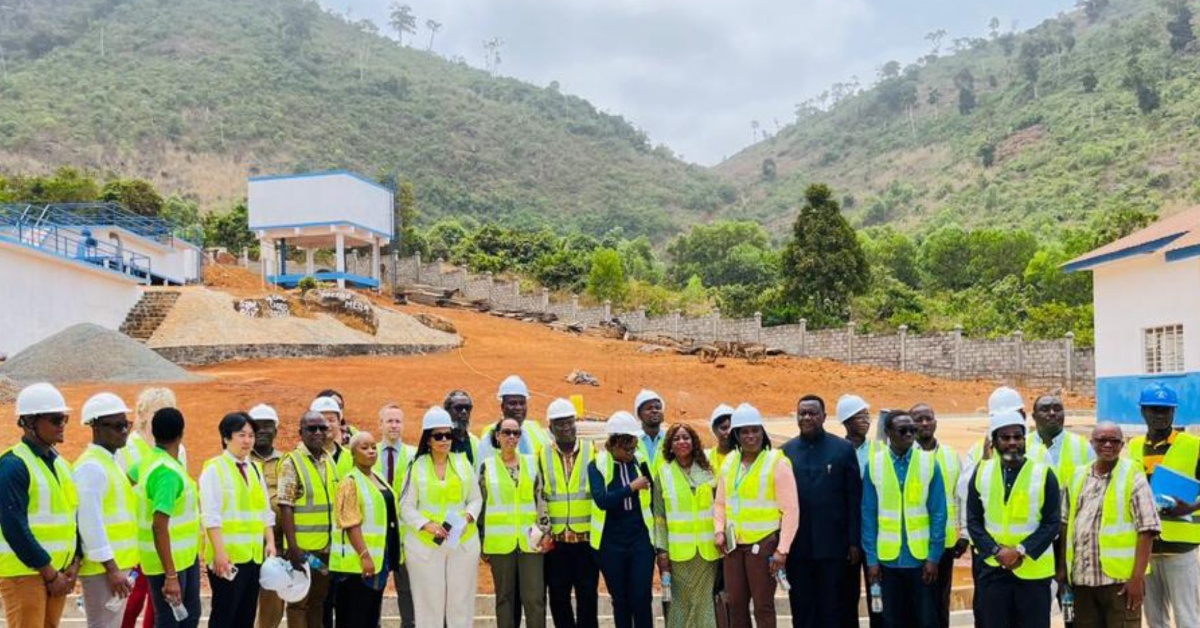 Executive Directors of African Development Bank Group Visits Angola Water Supply System