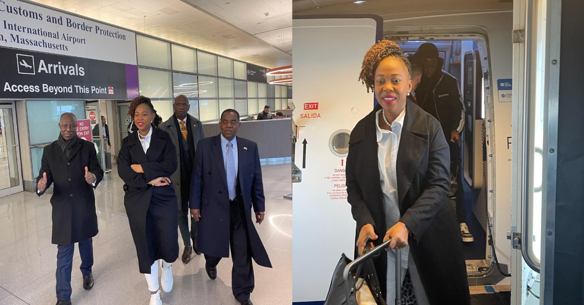 First Lady Fatima Bio Arrives in Boston to Deliver Public Lecture at Harvard Law School