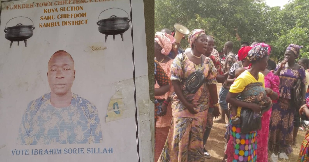 Ibrahim Sorie Sillah Wins Funkudeh Town Chieftaincy Elections