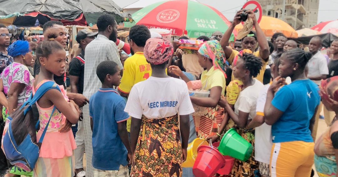 APC Youth Movement in Kailahun District Distributes Food Supplies For Ramadan