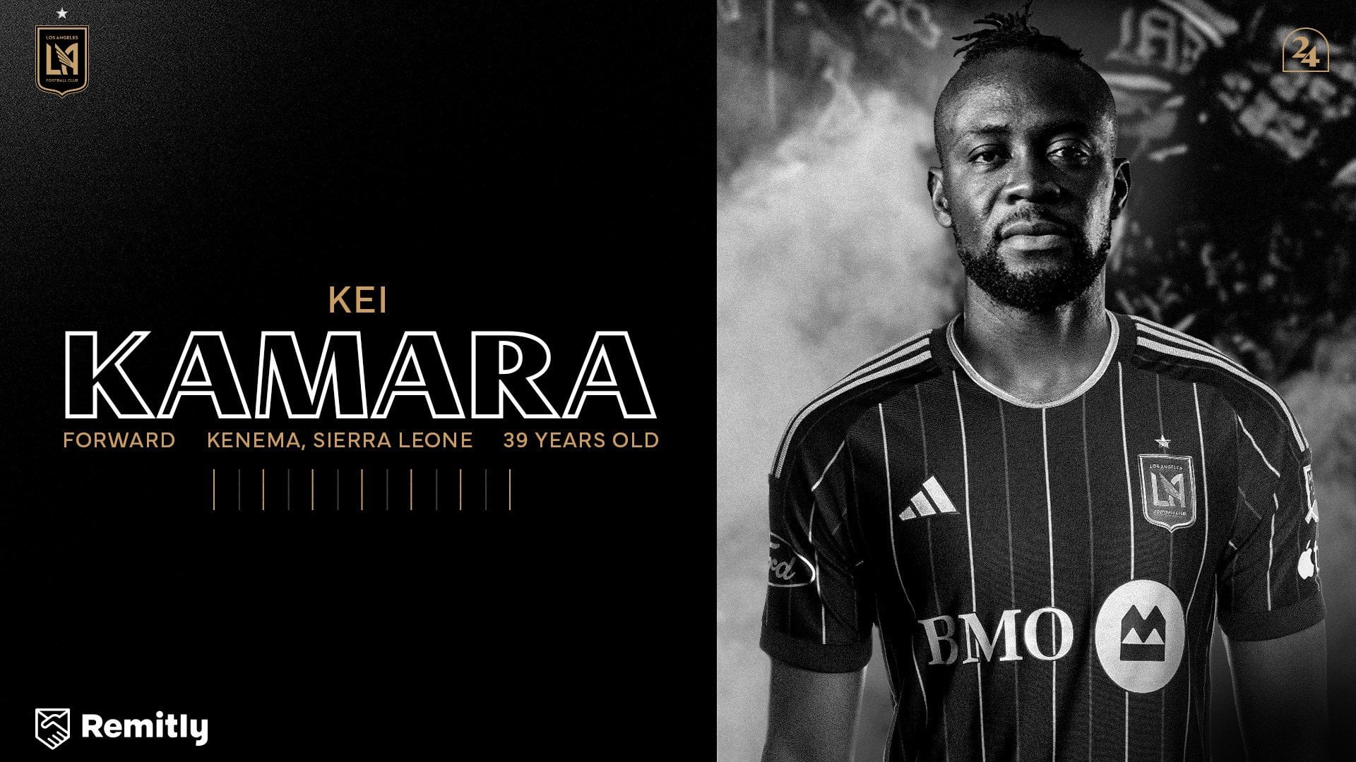 Kei-Kamara Scores First Goal For Los Angeles FC in MLS