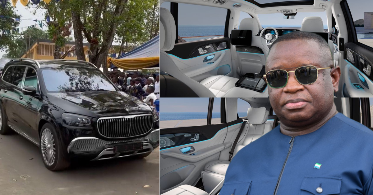 President Bio Reportedly Acquires New Mercedes-Maybach GLS 600 Worth Over $175,500