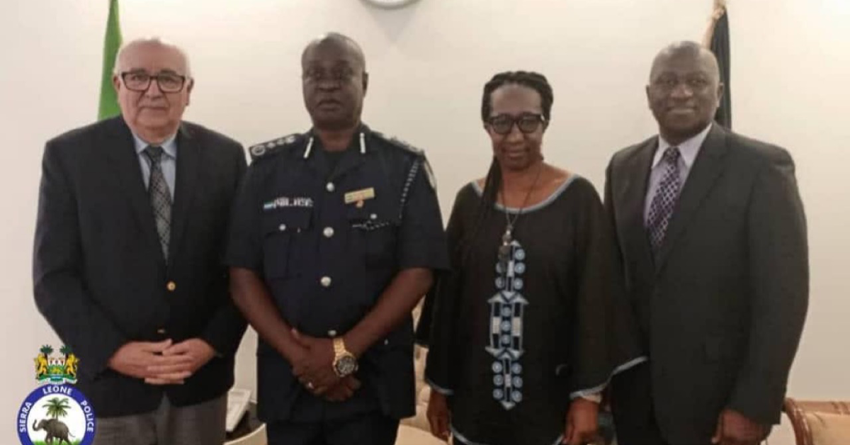 Prosecutor of Residual Special Court Pays Courtesy Visit to IGP Sellu