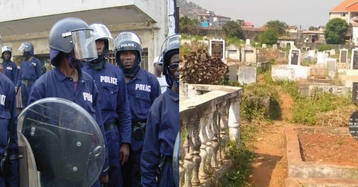 Sierra Leone Police Intensifies Efforts Against Graveyard Vandalism And Kush Distribution