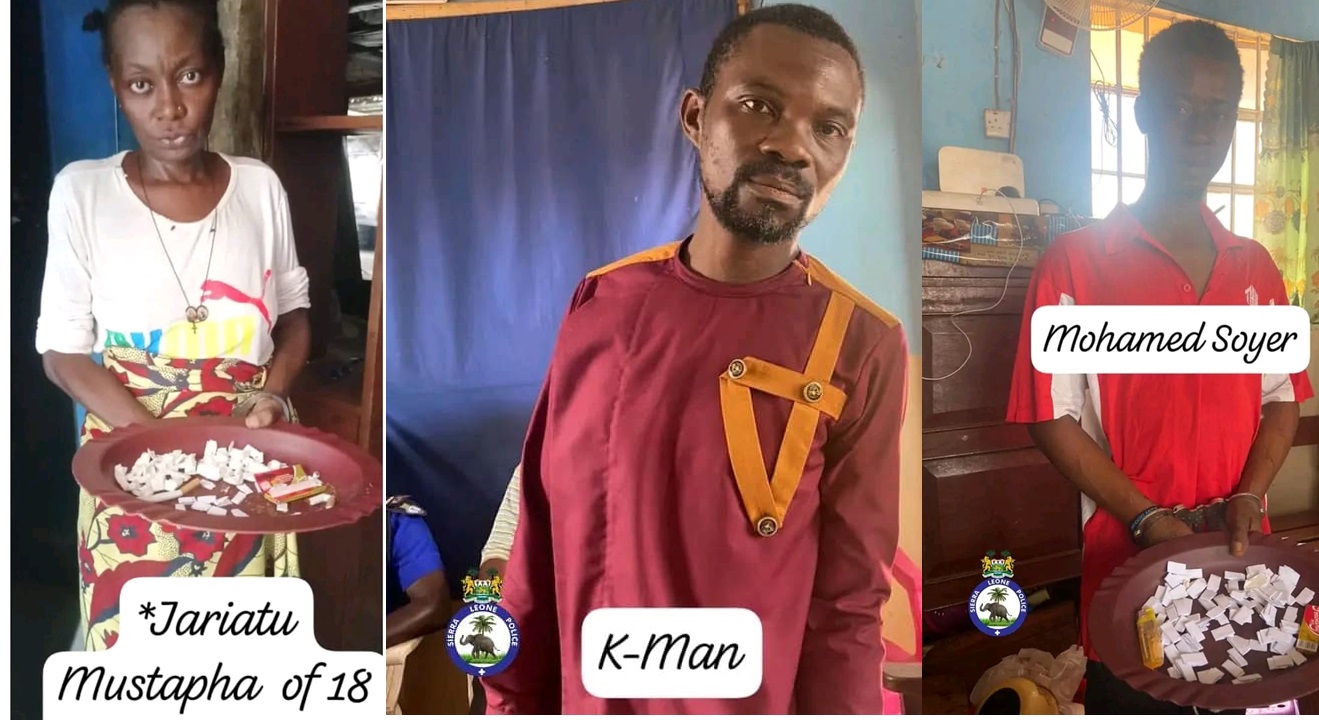 Police Arrests Bar Owner K-Man, Others With Wraps of Kush