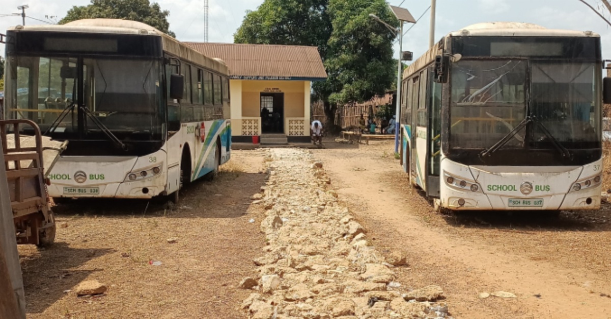 Pujehun Schoolchildren Express Frustration Over Non-Functional Government School Buses