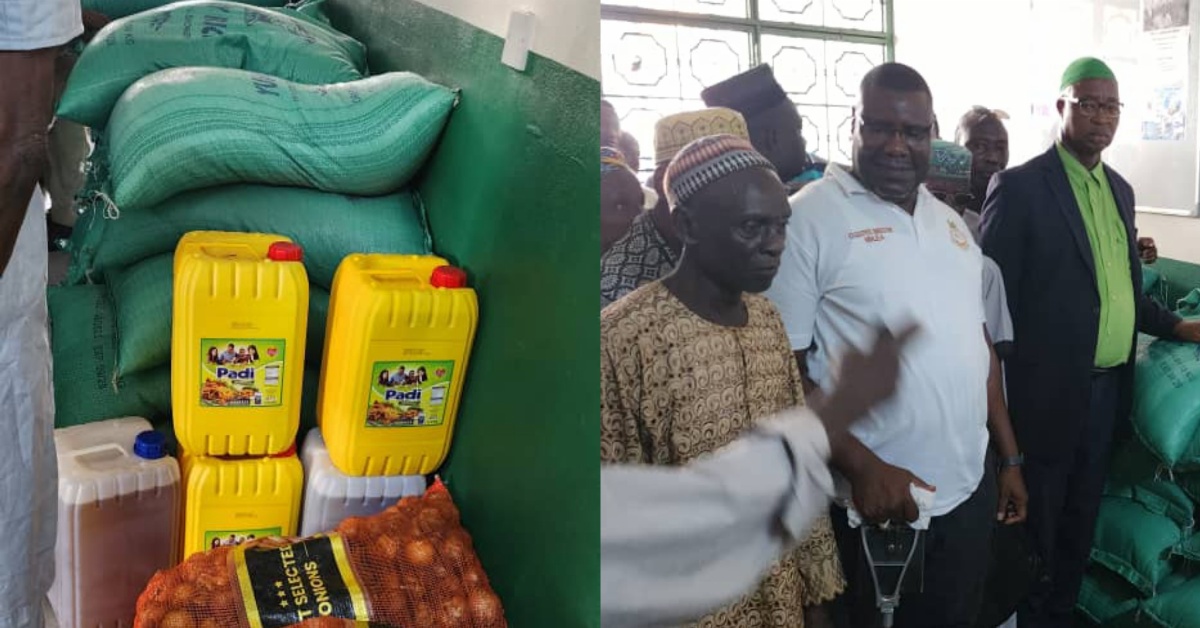 Ramadan: NDLEA Executive Director Donates to Muslims in Freetown