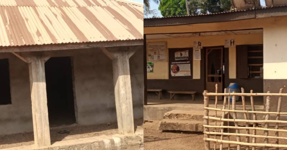 Neglected Senthai Maternal Child Health Post Receives Hope for Revitalization in Kambia