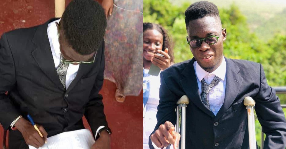 Special Needs Student Expresses Joy as He Matriculates from IPAM