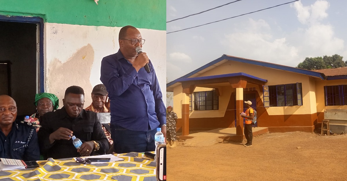 Deputy Internal Affairs Minister Unveils New Police Division In Kailahun District