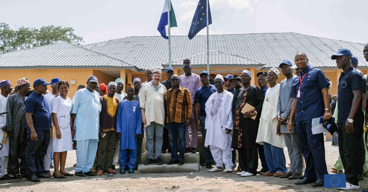EU Joins GOSL to Inaugurate a Multipurpose Hall in Mongo, Falaba District