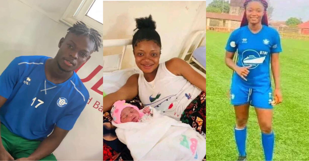FC Kallon’s Female Winger, Annmarie Conteh Welcomes First Child