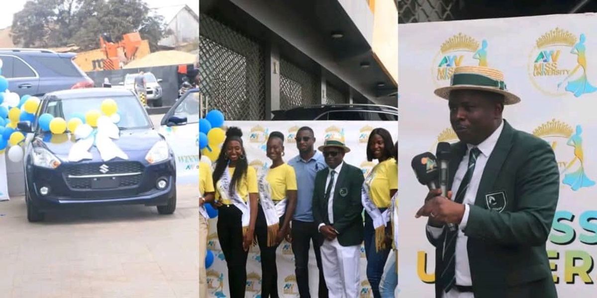 Anthony Navo Jr Unveils Brand New Car as Part of US$20,000 Star Prize for Miss University 2024
