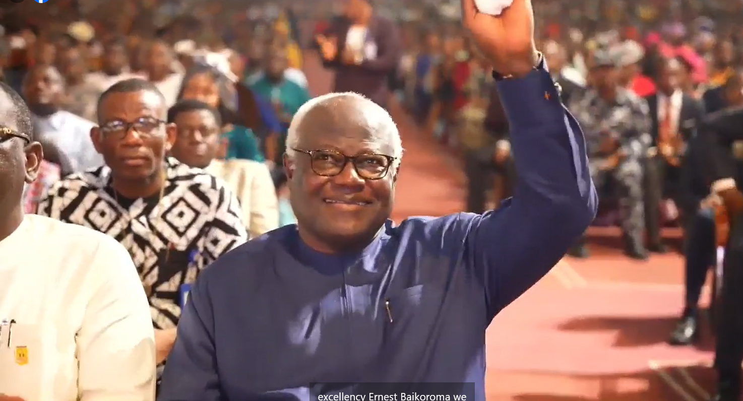 Ex-President Koroma Receives Warm Welcome at Dunamis Church Service in Nigeria
