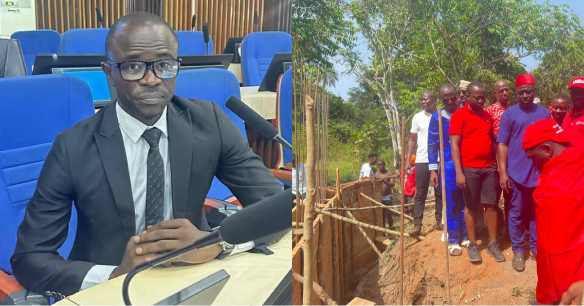 MP Ernest Dura Launches Bridge Construction Project in Tonko Limba Chiefdom
