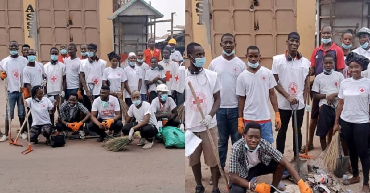 Red Cross Embarks on Cleaning Exercise to Prevent Diseases in Bombali District