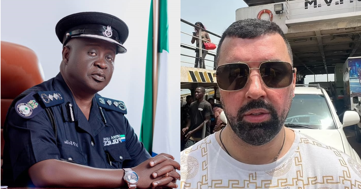 Sierra Leone Police Arrests And Detain Notorious British Drug Dealer in Freetown