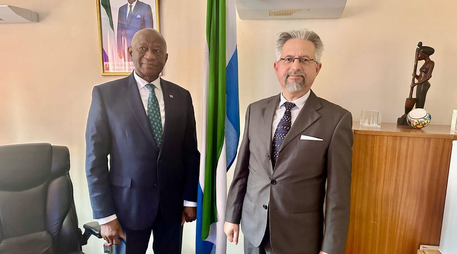 Sierra Leone And Cyprus Pledge Closer Collaboration as High Commissioners Meet
