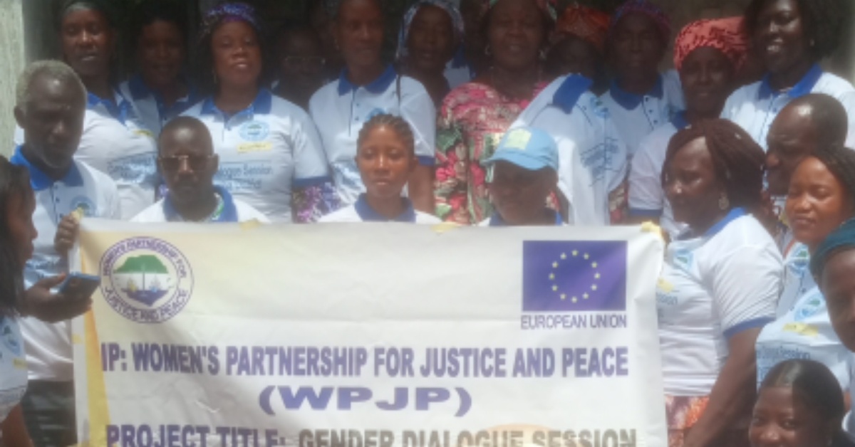 WPJP Empowers Women in Moyamba District with Gender Dialogue Training