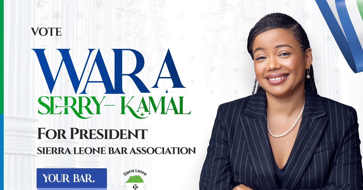 “There Was No Election” – Presidential Aspirant Wara Serry-Kamal Denounces 2024 Bar Election