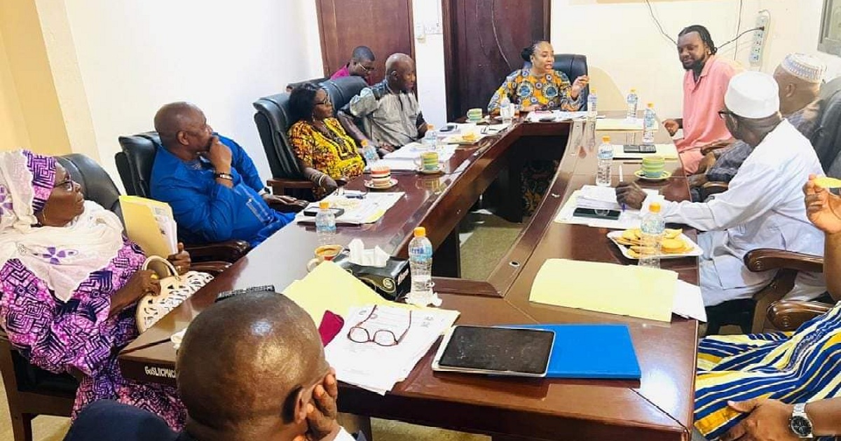 Boss LA Engages ICPNC Board Members on Peace and National Cohesion Discussion