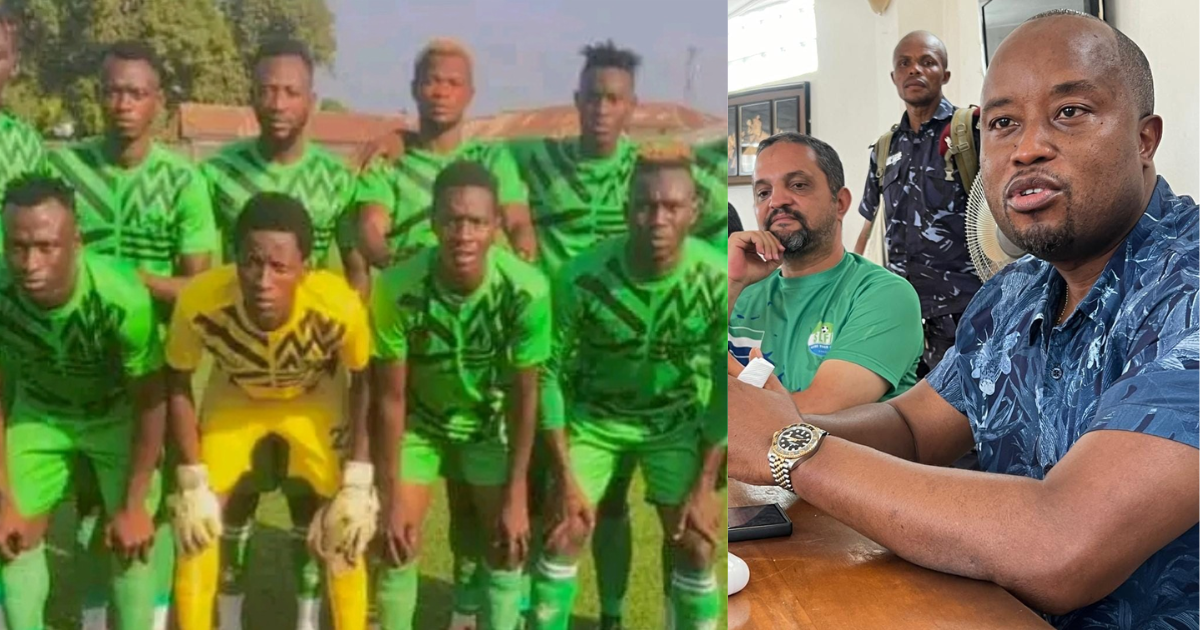 Chief Immigration Officer Alusine Kanneh Donates Le50 Million to Struggling Kamboi Eagles