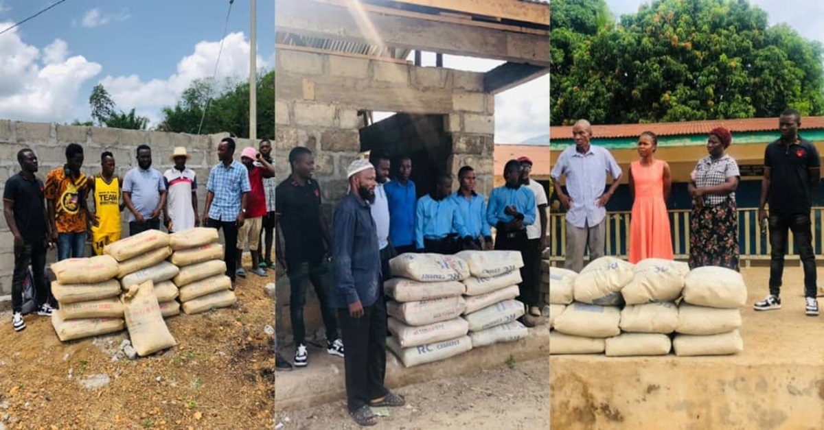Bundu Foundation Donates Bags of Cement to Three Secondary Schools in Tonkolili District