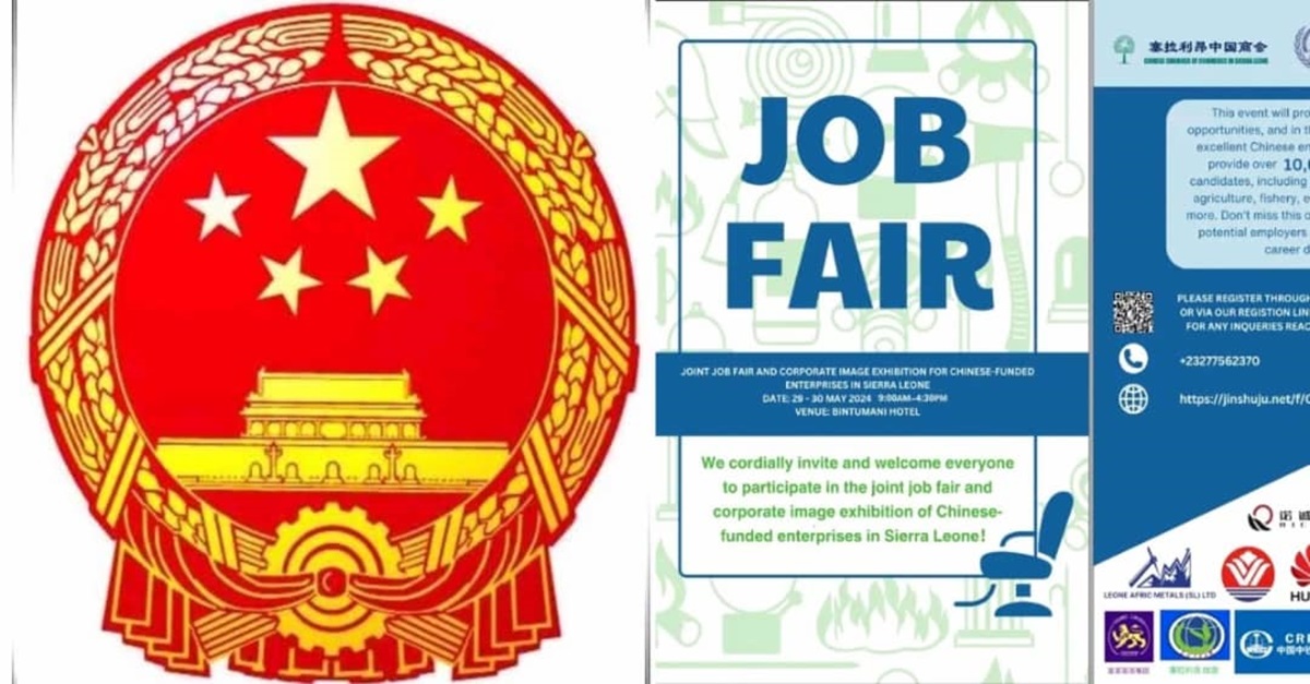 Chinese Enterprises Job Fair to Provide 2000 Job Opportunities For Sierra Leoneans
