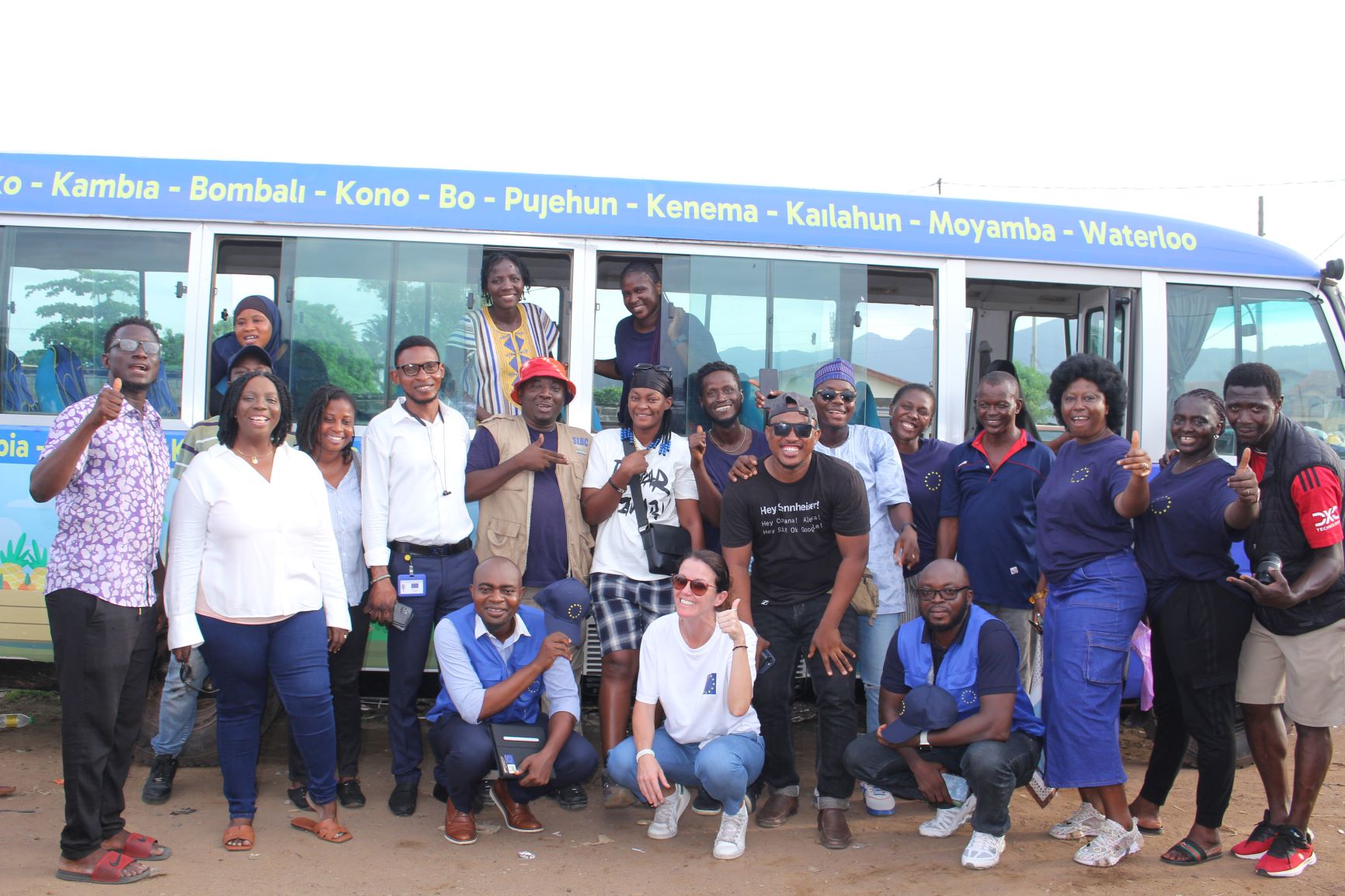 EU-Sierra Leone Concludes Nationwide Bus Tour, Showcasing Strong Cooperation With Sierra Leone