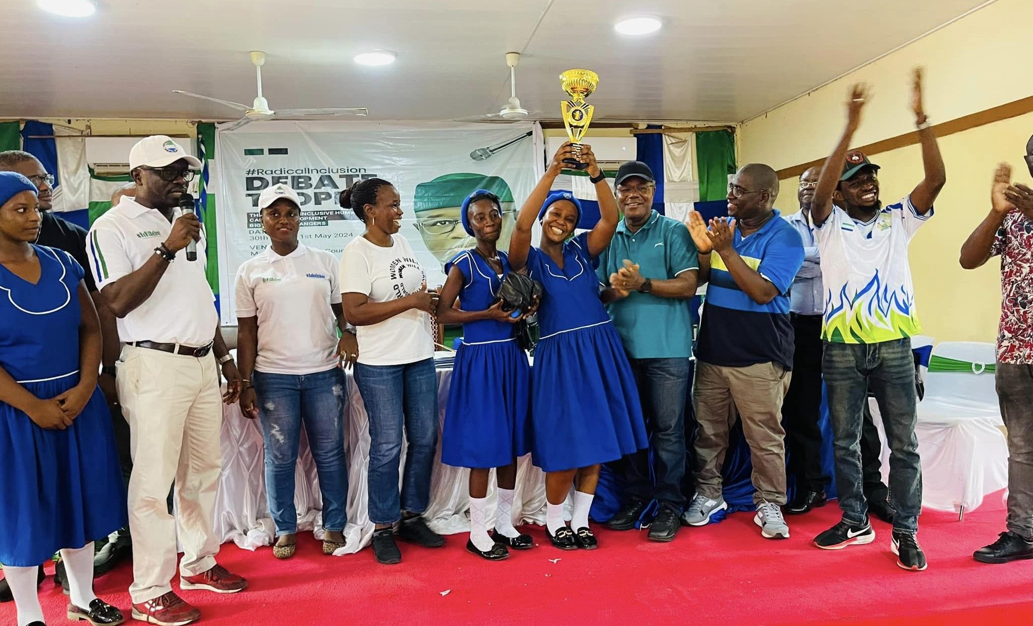 Harford School For Girls Wins Debate on Radical Inclusion in Moyamba