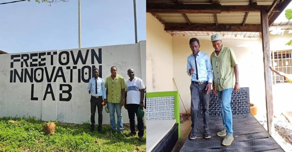 Chief Minister Hails Young Innovator During Tour at Freetown Innovation Lab