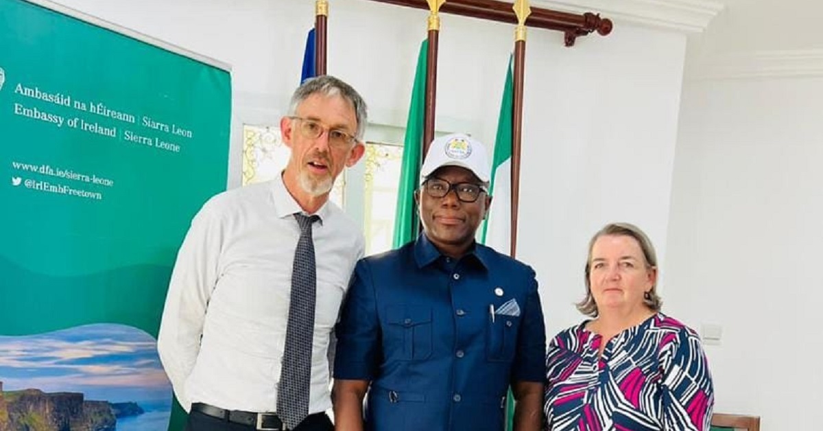 NaCSA Commissioner Engages Irish Embassy on Social Protection Initiatives