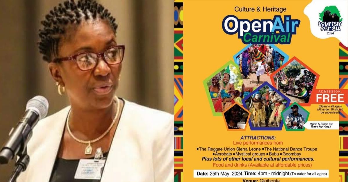 Ministry of Tourism to Hold Cultural and Heritage Open Air Carnival in Freetown