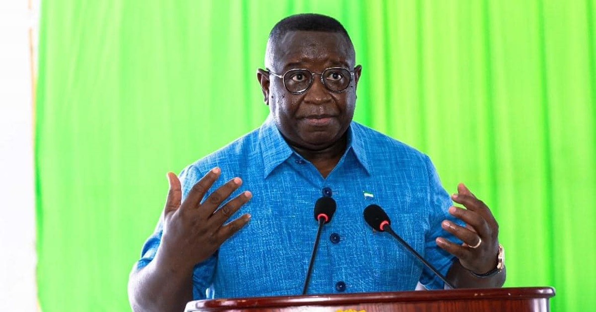 President Bio Cautions Intending SLPP Presidential Aspirants