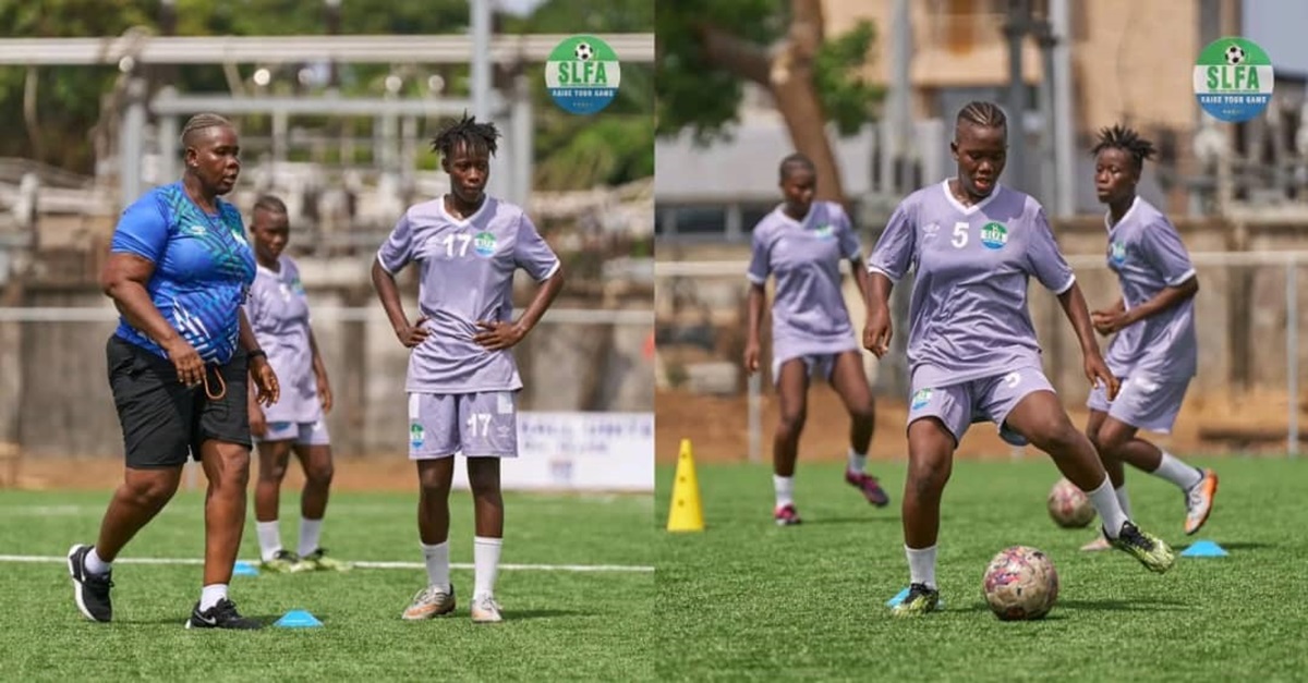 Sierra Leone U-20 Female National Team Begins Training For WAFU Tournament