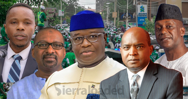 Leadership Tussle in SLPP as Six Leaders Eye 2028 Presidency