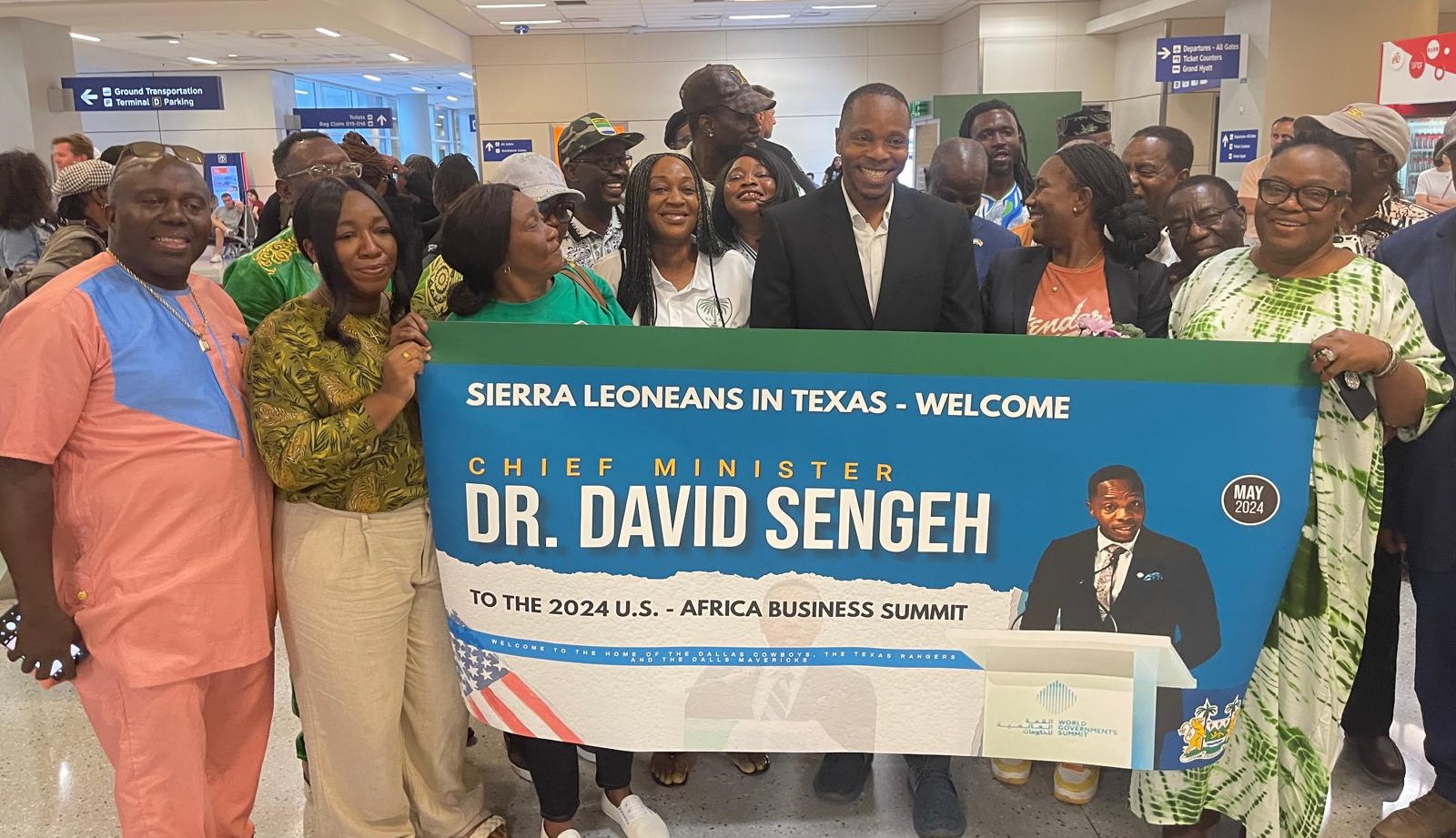 Chief Minister Sengeh Leads Sierra Leone’s Delegation to U.S.-Africa Business Summit in Texas