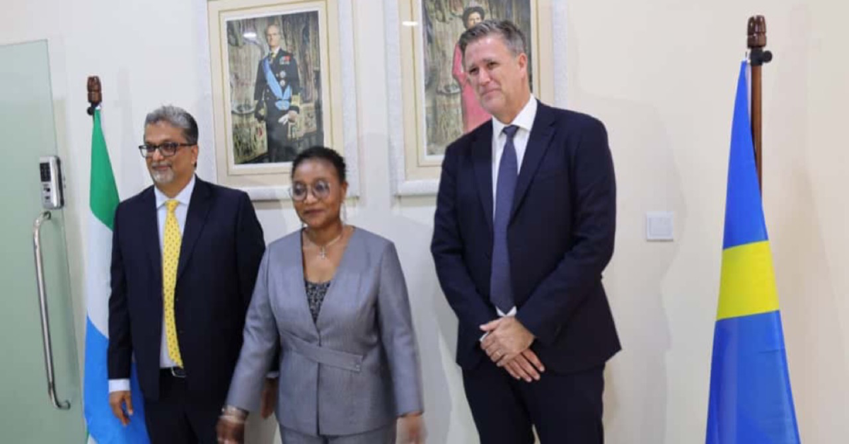 Sweden Opens Consulate in Freetown, Sierra Leone