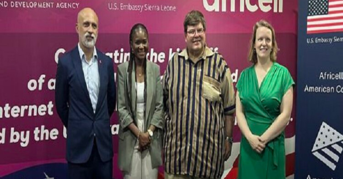 U.S. Government And Africell CEO Launch Feasibility Study to Expand Internet Access in Sierra Leone