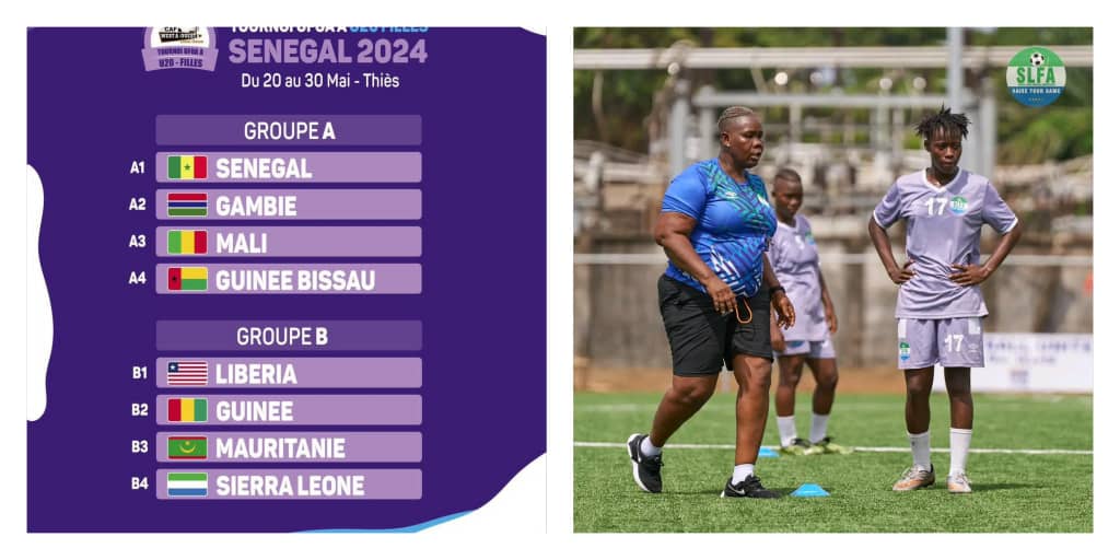 Sierra Leone Drawn in Group B of WAFU U20 Tournament 2024