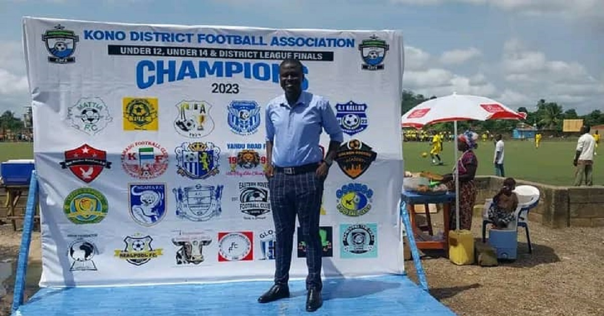 Kono District Football Association Chairman Celebrates One-Year in Office, Highlights Achievements
