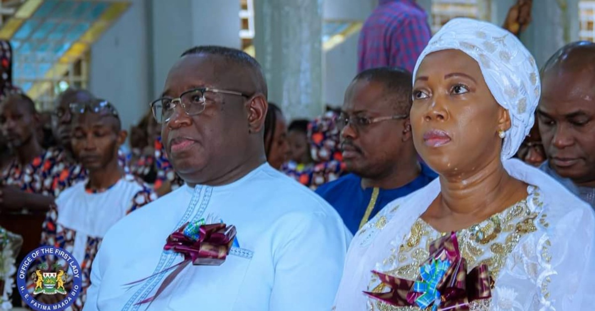 President Bio and First Lady Fatima Bio Join St. Anthony’s Parish in Celebrating Patronal Feast 2024