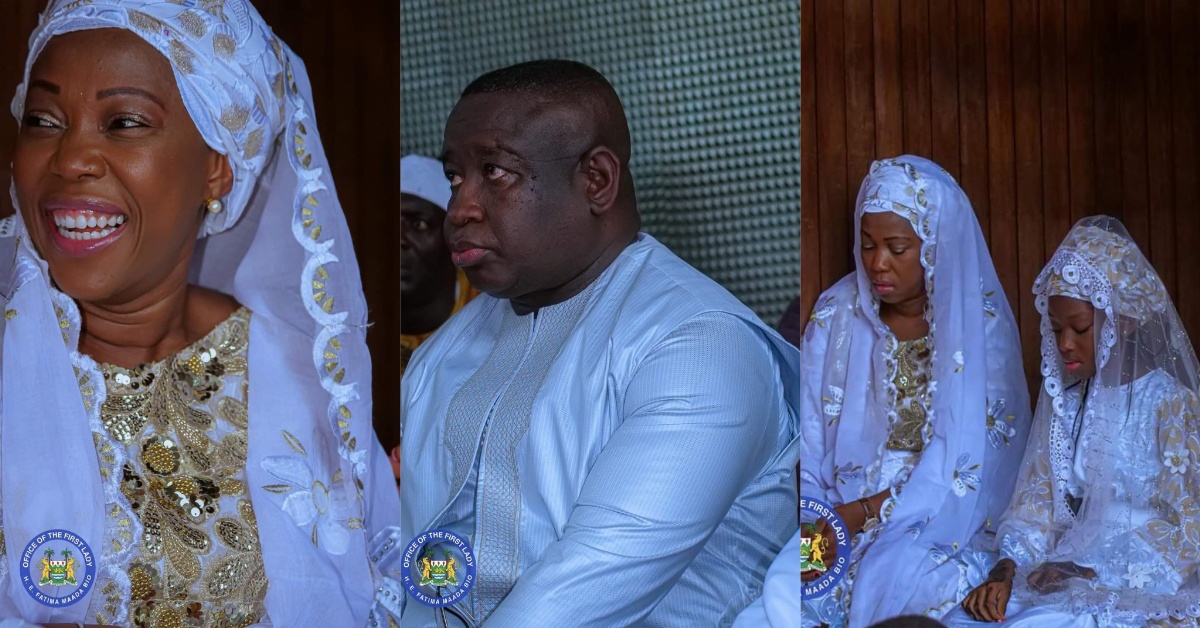 President Bio and First Lady Join Muslims for Eid al-Adha Prayers at State Lodge