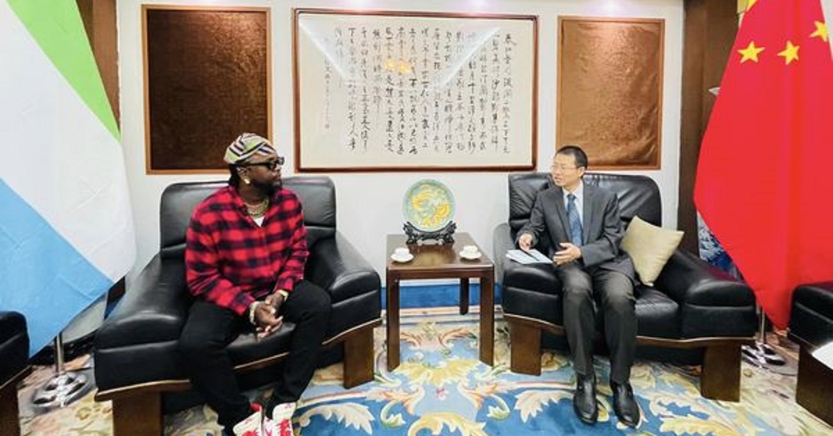 Peace Ambassador Boss La Engages Chinese Ambassador on National Cohesion
