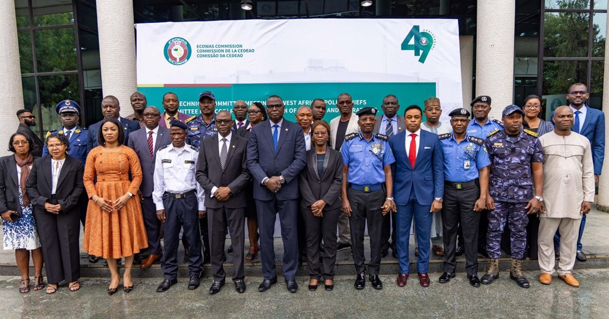ECOWAS Police Chiefs Discuss Collaboration to Combat Regional Security Threats