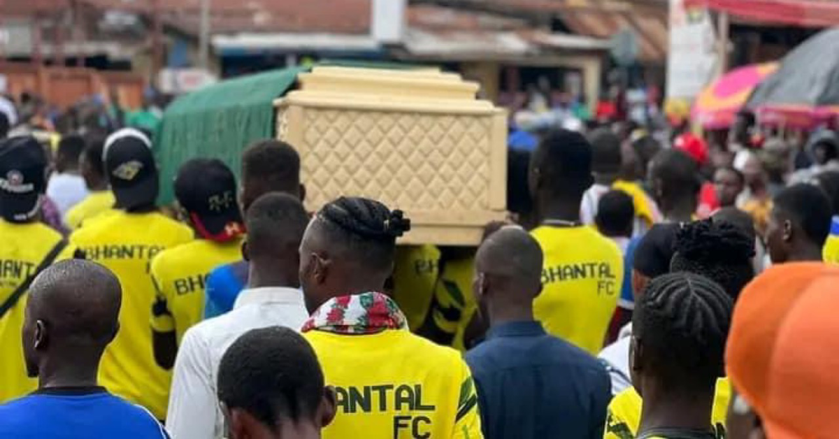 Bhantal FC Head Coach Abdulai Kaloga Laid to Rest in Freetown Amidst Tears And Tributes
