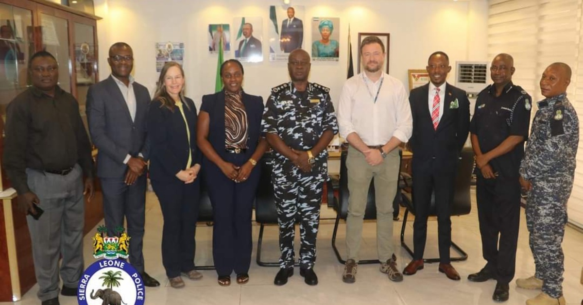 Ghanaian DEA Officials Collaborate with Sierra Leone Police in Fight Against Narcotics